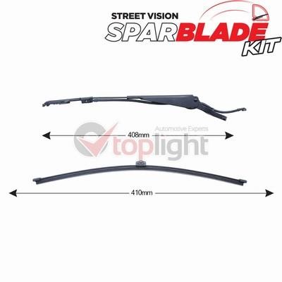 TopLight TRA-M8V2 Wiper Arm Set, window cleaning TRAM8V2: Buy near me in Poland at 2407.PL - Good price!