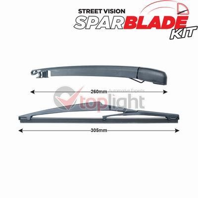 TopLight TRA-S13V2 Wiper Arm Set, window cleaning TRAS13V2: Buy near me in Poland at 2407.PL - Good price!