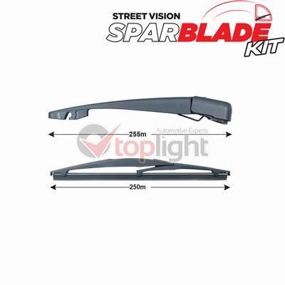 TopLight TRA-S13S3 Wiper Arm Set, window cleaning TRAS13S3: Buy near me in Poland at 2407.PL - Good price!
