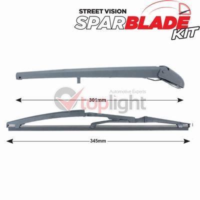 TopLight TRA-A412 Wiper Arm Set, window cleaning TRAA412: Buy near me in Poland at 2407.PL - Good price!