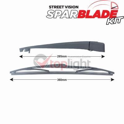 TopLight TRA-C847 Wiper Arm Set, window cleaning TRAC847: Buy near me at 2407.PL in Poland at an Affordable price!