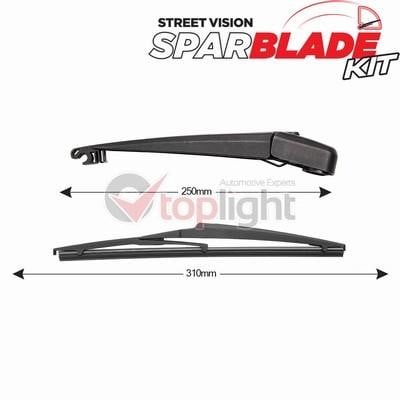 TopLight TRA-T7R1 Wiper Arm Set, window cleaning TRAT7R1: Buy near me in Poland at 2407.PL - Good price!