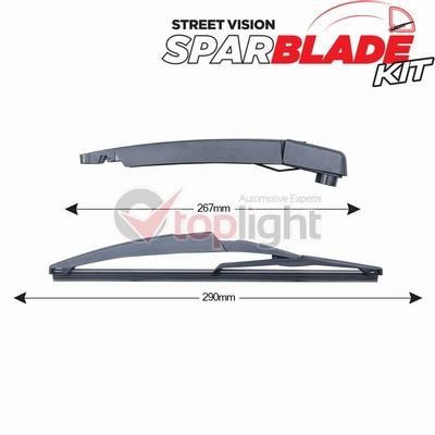 TopLight TRA-M8C1 Wiper Arm Set, window cleaning TRAM8C1: Buy near me in Poland at 2407.PL - Good price!