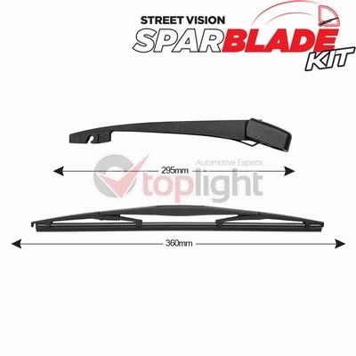 TopLight TRA-S12F1 Wiper Arm Set, window cleaning TRAS12F1: Buy near me at 2407.PL in Poland at an Affordable price!