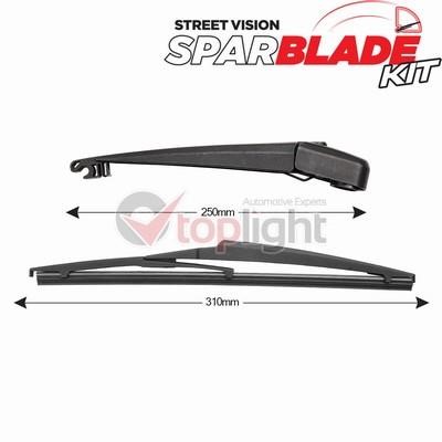 TopLight TRA-D3T1 Wiper Arm Set, window cleaning TRAD3T1: Buy near me in Poland at 2407.PL - Good price!