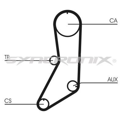 SYNCRONIX SY110643 Timing Belt Kit SY110643: Buy near me in Poland at 2407.PL - Good price!