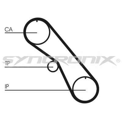 SYNCRONIX SY110861 Комплект ремня ГРМ SY110861: Отличная цена - Купить в Польше на 2407.PL!