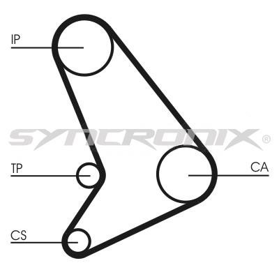 SYNCRONIX SY2101054 Timing Belt Kit SY2101054: Buy near me in Poland at 2407.PL - Good price!