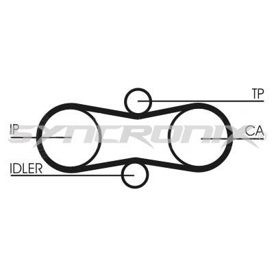 SYNCRONIX SY110914 Timing Belt Kit SY110914: Buy near me in Poland at 2407.PL - Good price!