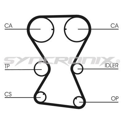 SYNCRONIX SY1000N Timing belt SY1000N: Buy near me at 2407.PL in Poland at an Affordable price!