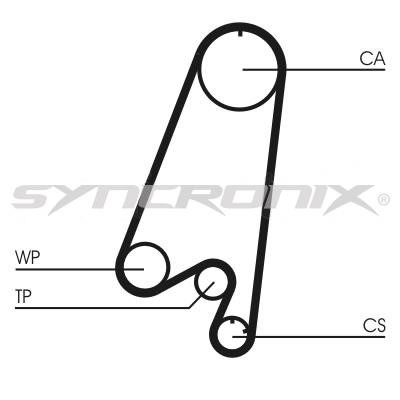 SYNCRONIX SY0910N Timing belt SY0910N: Buy near me at 2407.PL in Poland at an Affordable price!