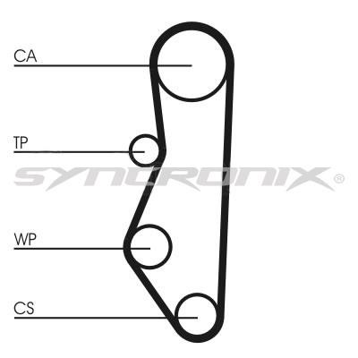 SYNCRONIX SY110527 Timing Belt Kit SY110527: Buy near me in Poland at 2407.PL - Good price!