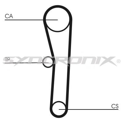 SYNCRONIX SY2101008 Timing Belt Kit SY2101008: Buy near me in Poland at 2407.PL - Good price!