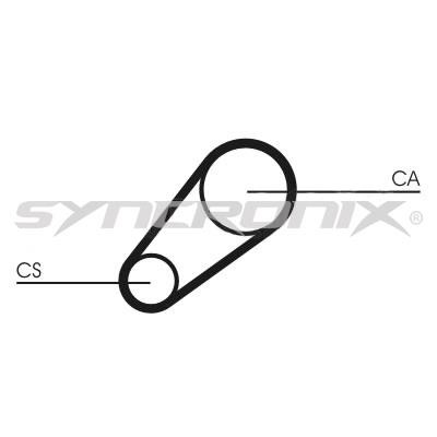 SYNCRONIX SY0648N Timing belt SY0648N: Buy near me in Poland at 2407.PL - Good price!