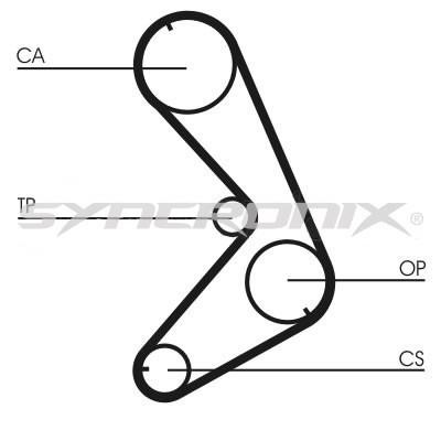 SYNCRONIX SY110749 Timing Belt Kit SY110749: Buy near me in Poland at 2407.PL - Good price!