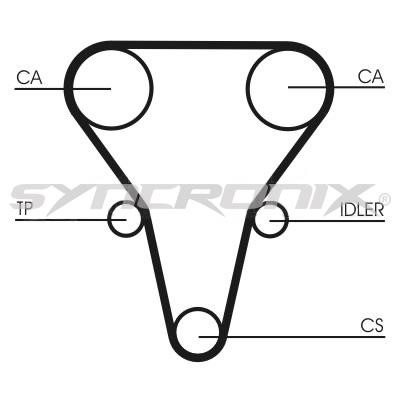 SYNCRONIX SY1101069 Timing Belt Kit SY1101069: Buy near me in Poland at 2407.PL - Good price!