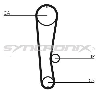 SYNCRONIX SY210680 Timing Belt Kit SY210680: Buy near me in Poland at 2407.PL - Good price!