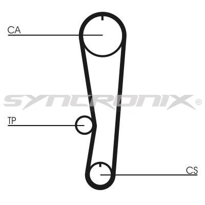 SYNCRONIX SY110895 Timing Belt Kit SY110895: Buy near me in Poland at 2407.PL - Good price!