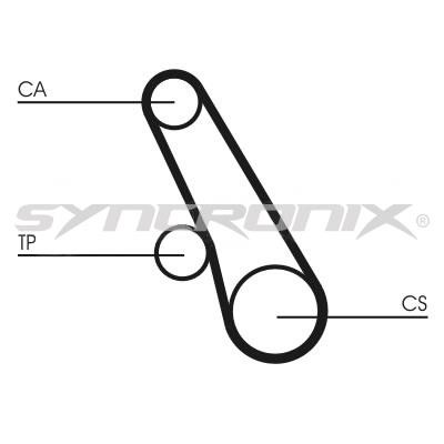 SYNCRONIX SY0991N Timing belt SY0991N: Buy near me in Poland at 2407.PL - Good price!