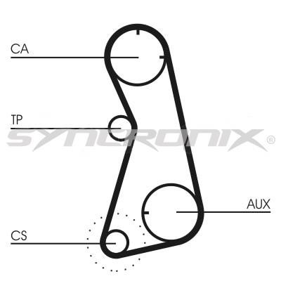 SYNCRONIX SY210869 Timing Belt Kit SY210869: Buy near me in Poland at 2407.PL - Good price!