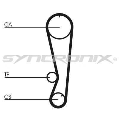 SYNCRONIX SY110827 Timing Belt Kit SY110827: Buy near me in Poland at 2407.PL - Good price!