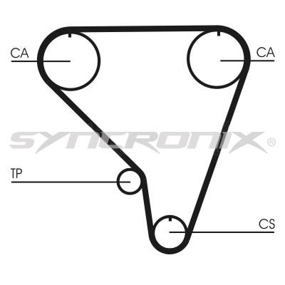 SYNCRONIX SY110793 Timing Belt Kit SY110793: Buy near me in Poland at 2407.PL - Good price!