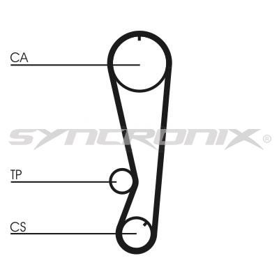 SYNCRONIX SY110850 Timing Belt Kit SY110850: Buy near me in Poland at 2407.PL - Good price!