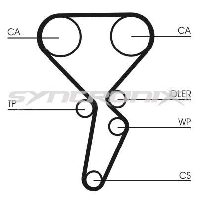 SYNCRONIX SY110941 Timing Belt Kit SY110941: Buy near me in Poland at 2407.PL - Good price!