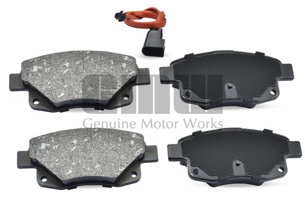 GMW BDP1433958 Brake Pad Set, disc brake BDP1433958: Buy near me in Poland at 2407.PL - Good price!