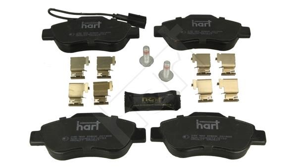 Hart 248 989 Brake Pad Set, disc brake 248989: Buy near me in Poland at 2407.PL - Good price!