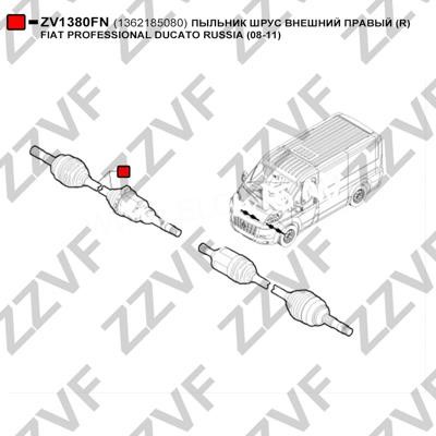 ZZVF ZV1380FN Zestaw pylników ZV1380FN: Dobra cena w Polsce na 2407.PL - Kup Teraz!