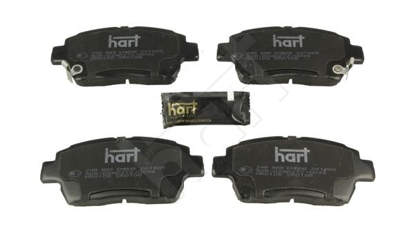 Hart 248 889 Brake Pad Set, disc brake 248889: Buy near me at 2407.PL in Poland at an Affordable price!