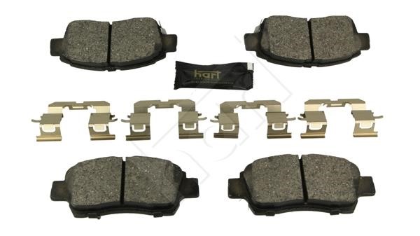 Hart 248 873 Brake Pad Set, disc brake 248873: Buy near me in Poland at 2407.PL - Good price!