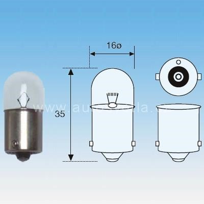 Kutnak Automotive 722941 Glow bulb R5W 722941: Buy near me at 2407.PL in Poland at an Affordable price!