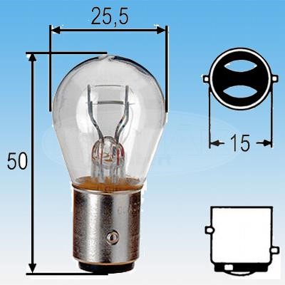 Kutnak Automotive 722998 Glow bulb P21/4W 12V 21/4W 722998: Buy near me at 2407.PL in Poland at an Affordable price!
