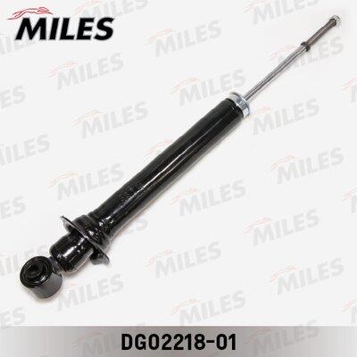 Miles DG02218-01 Rear oil and gas suspension shock absorber DG0221801: Buy near me in Poland at 2407.PL - Good price!