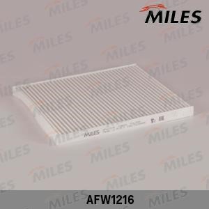 Miles AFW1216 Filter, interior air AFW1216: Buy near me in Poland at 2407.PL - Good price!
