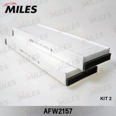 Miles AFW2157 Filter, interior air AFW2157: Buy near me in Poland at 2407.PL - Good price!