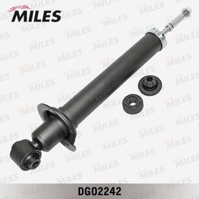 Miles DG02242 Rear oil and gas suspension shock absorber DG02242: Buy near me in Poland at 2407.PL - Good price!