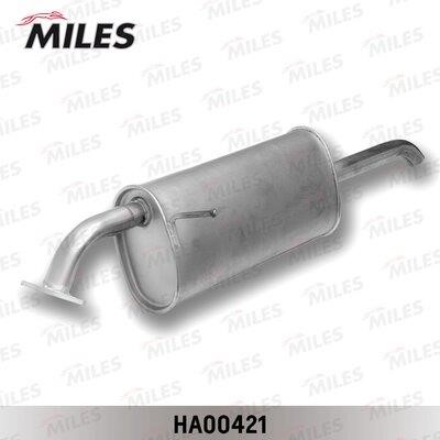 Miles HA00421 Глушитель, задняя часть HA00421: Отличная цена - Купить в Польше на 2407.PL!
