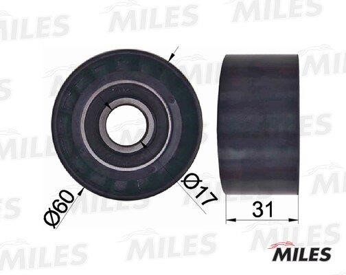 Miles AG03071 Ролик обвідний ременя поліклинового (приводного) AG03071: Купити у Польщі - Добра ціна на 2407.PL!
