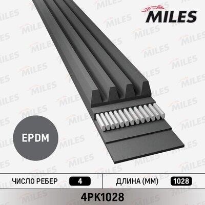 Miles 4PK1028 Pasek klinowy wielorowkowy 4PK1028: Dobra cena w Polsce na 2407.PL - Kup Teraz!