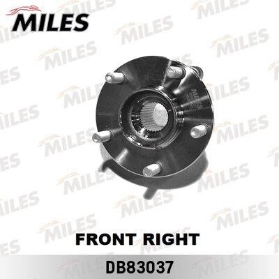 Miles DB83037 Wheel bearing kit DB83037: Buy near me in Poland at 2407.PL - Good price!