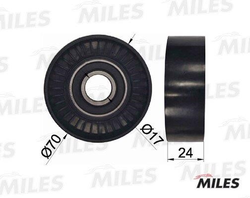 Miles AG03077 Idler roller AG03077: Buy near me in Poland at 2407.PL - Good price!