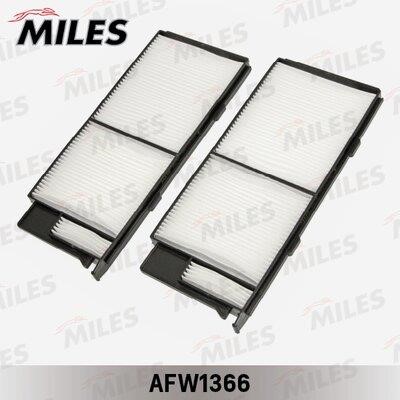 Miles AFW1366 Filter, interior air AFW1366: Buy near me in Poland at 2407.PL - Good price!