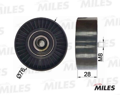 Miles AG03081 Ролик обводной ремня поликлинового (приводного) AG03081: Отличная цена - Купить в Польше на 2407.PL!