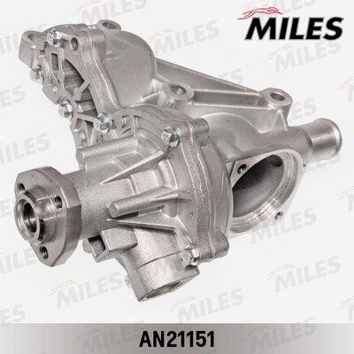 Miles AN21151 Water pump AN21151: Buy near me in Poland at 2407.PL - Good price!