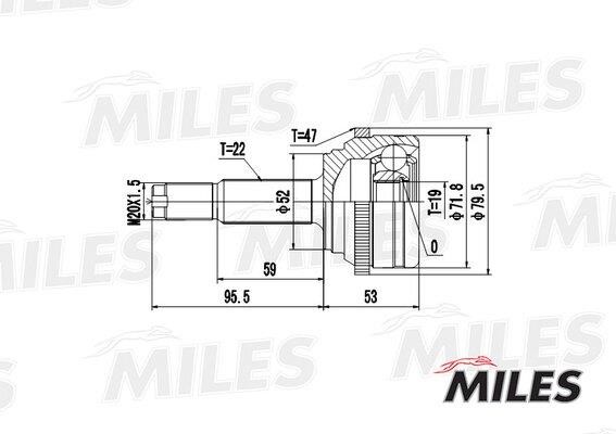 Купить Miles GA20043 по низкой цене в Польше!