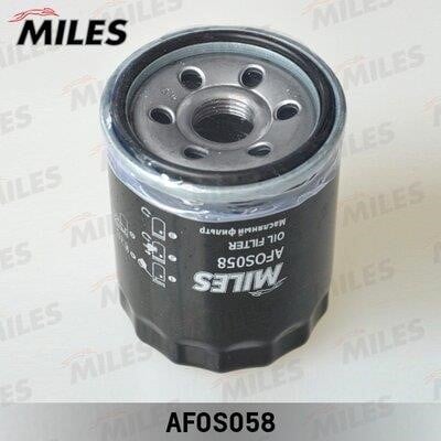 Miles AFOS058 Oil Filter AFOS058: Buy near me in Poland at 2407.PL - Good price!