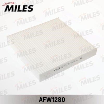 Miles AFW1280 Filter, interior air AFW1280: Buy near me in Poland at 2407.PL - Good price!
